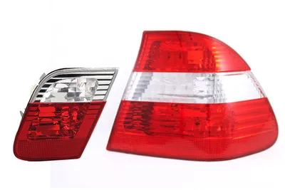 Produktbild von Johns, Heck Leuchten Rückleuchte passend für BMW 3er E46 Set innen außen 09/01-02/05 RE 63216910532 63216946536 6910532 6946536 63216910538 6910538