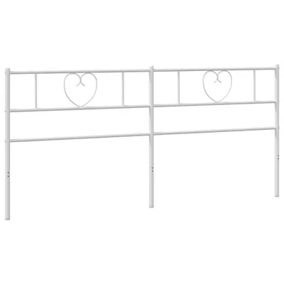 Produktbild von Ersatz-Kopfteil Metall Weiß 193 cm