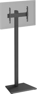 Image de Support TV sur pied 32'' - 75'' Hauteur 240cm à poser noir