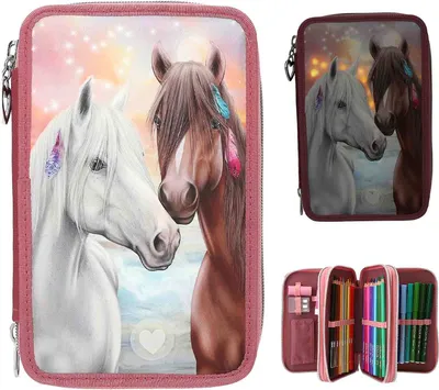 Produktbild von Miss Melody 3 Fach Federtasche LED
