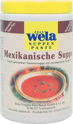 Produktbild von WELA - Mexikanische Suppe Paste 1/2