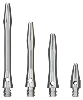 Produktbild von BULL'S Simplex Aluminium Shaft - s/silber -- 1 Satz