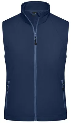 Produktbild von James and Nicholson - Weste für Damen LT3288 (L) (Marineblau)