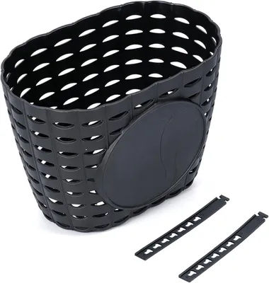 Imagen del producto de Cesta para bicicleta infantil - Negra - Neumáticos ajustables