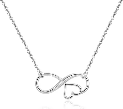 Immagine prodotto di Collana d'argento decorosa Infinity AGS1537/47