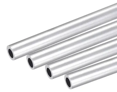 Alu-Rundrohr 7x5 mm, 250 mm, 4 Stück