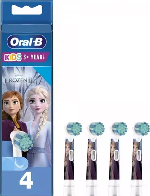 Immagine prodotto di Oral-B | Toothbrush replacement | EB10 4 Frozen II | Heads | For kids | Number of brush heads included 4 | Number of teeth brushing modes Does not apply