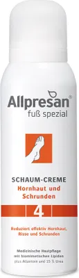 Obrázek produktu pro Allpresan Foot Special No. 4 pěnový krém na mozoly a praskliny, 125 ml pěna