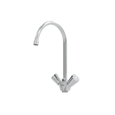 Produktbild von STIEBEL ELTRON Temperierarmatur WUT-K für offene Warmwasserspeicher/Boiler, Küche, silber, 205615