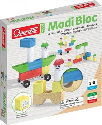 Obrázek produktu pro Modi Block dřevěné bloky 18 kusů