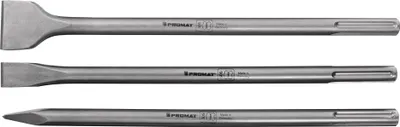 Produktbild von Einsteckwerkzeugset SDS-max 3-tlg.L.400mm PROMAT