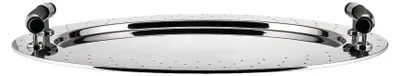 Image de Alessi Oval Tray With Handles (Art.-Nr. MG09, EAN 8003299031283)