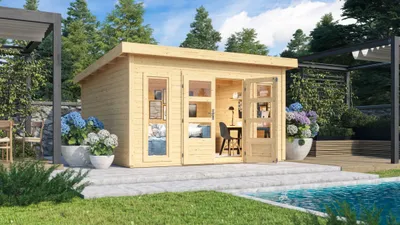 Produktbild von Gartenhaus Northeim 5 naturbelassen