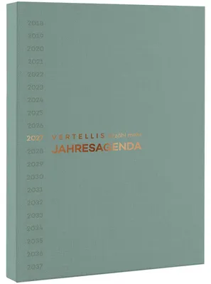 Jahresplaner 2027, Wochenplaner mit Monatsreflexionen, Hardcover
