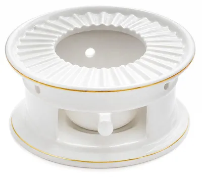 Produktbild von Keramik Teekannenwärmer mit Teelichthalter, Teewärmer für Teekanne, Kaffee- & Milchtee Warmhalter, Hohlmuster Ø13,5 cm