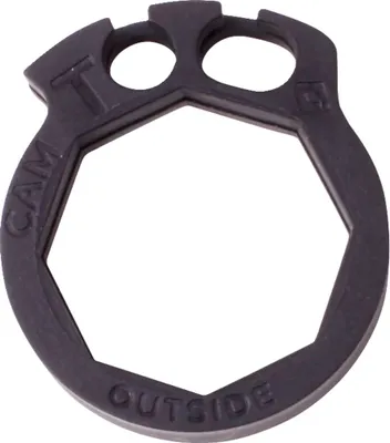 Produktbild von Odi V2 H70sct Gashebelabdeckung Schwarz  Schwarz One Size