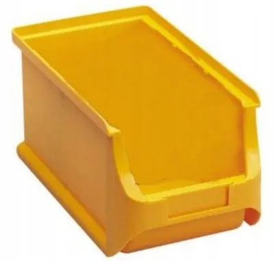 Produktbild von Allit 456210 Sichtlagerkasten B x H T 150 125 235 mm Gelb 1 St.
