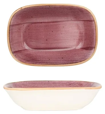 Obrázok produktu pre Servírovacia miska Bonna – Aura Blackberry – porcelán – 14 x 10 cm