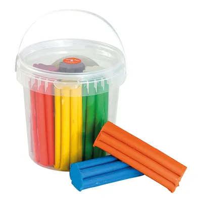 Produktbild von Knet-Eimerchen, 1 kg, 8 Farben