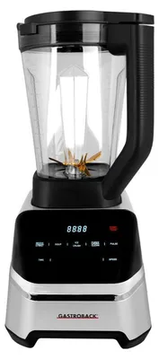 Obrázek produktu pro Gastroback Design Multi-Power Standmixer Mix & Soup, Stojací mixér, 2 l, Pulzní spínač, Drcení ledu, 0,9 m, 2000 W
