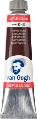 Produktbild von Van Gogh Acrylfarbe Tube 40 ml Vandyckbraun 403