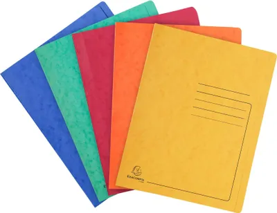 Produktbild von Exacompta 10x Schnellhefter Colorspan, A4, Farben Office sortiert, 399900E