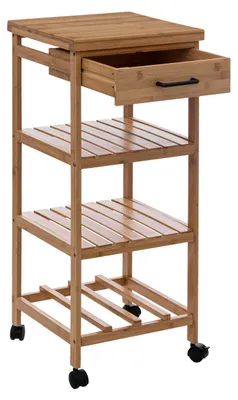 Produktbild von Beistelltisch 3 ebenen mittel modell "linha" bambus - 5 five simply smart