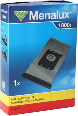 Produktbild von easyPART wie 9002561414 Electrolux Filterbeutel Menalux 1800T für Bodenstaubsauger 2Stk