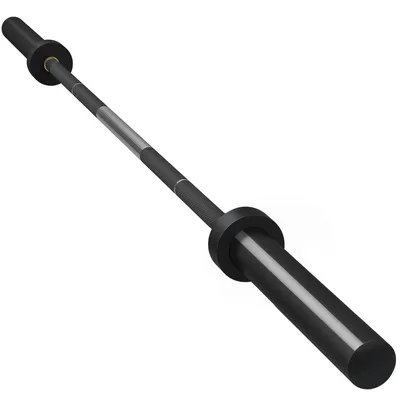 Produktbild von SPORTNOW Olympia Langhantelstange mit Verlängerte Hülsen 180cm 200kg Stahl