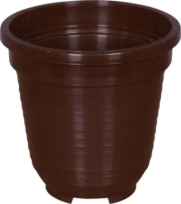Produktbild von Geli Blumentopf STANDARD Braun Ø 6 cm - Kunststoff