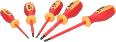 Immagine prodotto di Set di 5 cacciaviti Ergonic 120511 VDE 1000V IRONSIDE