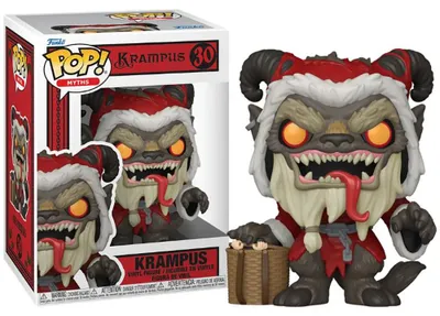 Image de Figurine en vinyle POP! de Krampus, 9 cm