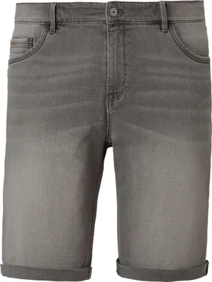 Produktbild von Redpoint Übergrößen Stretch-Jeans-Shorts grau used