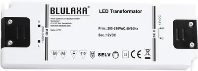 Produktbild von BLULAXA LED Netzteil, 15 W für 12 V- LED-Lampen u. Stripes
