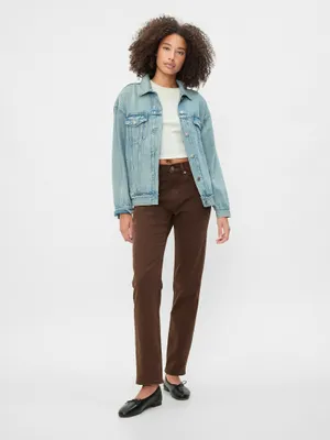 Produktbild von GAP Original Straight High Rise Jeans im 90er-Jahre-Stil 540591-00__25LONG