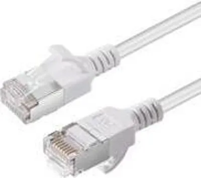 Immagine prodotto di MicroConnect CAT6A U-FTP Slim, LSZH, 0,25 m (V-FTP6A0025W-SLIM)