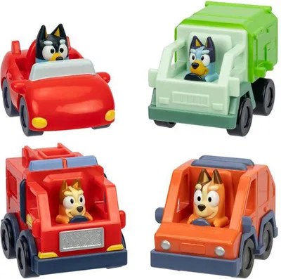 Image de Moose Toys BLUEY Mini Racers sortiert