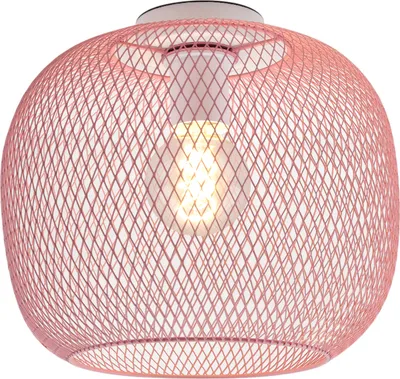 Produktbild von Olucia - EMADO - Deckenleuchte - Rosa / Weiß