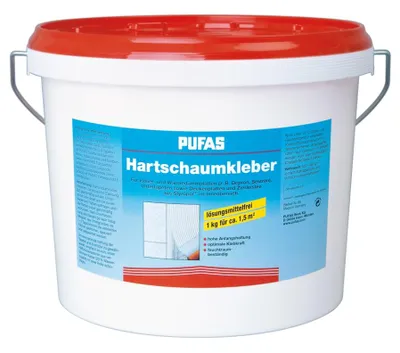 Produktbild von Pufas Hartschaum-Kleber HS 14kg, Dispersionskleber, Dämmstoffkleber für innen