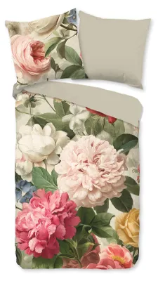 Produktbild von Good Morning Flanell-Bettwäsche-Garnitur Chiara   Farbe Sand Größe 200x200+2x80x80