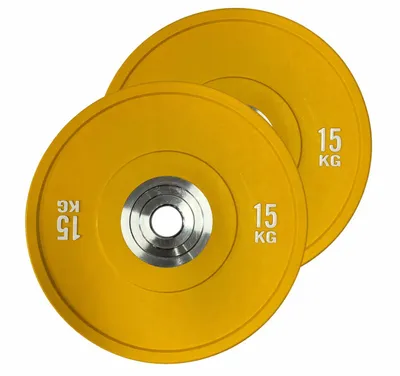 Immagine prodotto di Dischi gommati FTB 2x 15 kg – dischi da 30 kg per bilanciere, rivestiti, per allenamento di forza, set di 2 pezzi