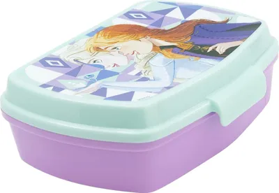 Produktbild von Disney Frozen Kinder Brotdose – Lunchbox Pausenbox Schulbrotbox