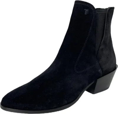 Produktbild von C68 tronchetto donna TOD'S CUOIO TEX T50 Wildleder Stiefel Schuh Frau