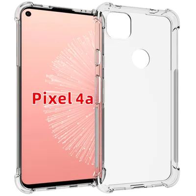 Obrázek produktu pro Google Pixel 4A Pouzdro, Průhledné Měkké TPU Bumper, Nárazuvzdorné Ochranné Pouzdro pro Google Pixel 4A