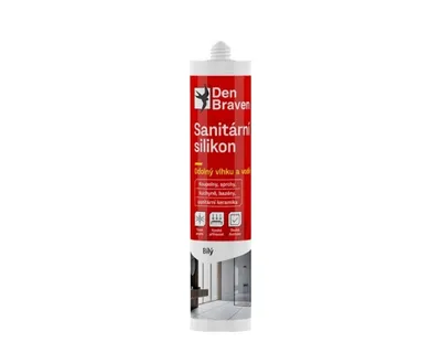 Obrázek produktu pro DEN BRAVEN silikon sanitární 280ml transparentní 30211RL
