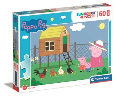 Produktbild von Clementoni Peppa Pig Supercolor 60 Maxi, 60 Stück(e), Cartoons, 4 Jahr(e)