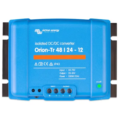Obrázek produktu pro Victron Energy Orion-Tr 48/24-12A 280W měnič do auta (ORI482428110)