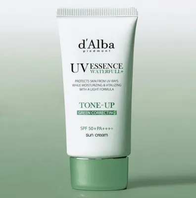 Immagine prodotto di D'Alba - Crema solare correttiva "Waterfull Green" che uniforma l'incarnato - 50 ml - Prodotto da Skinkura-shop