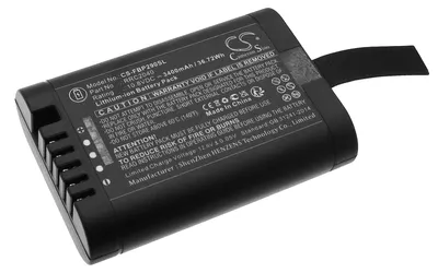 Zdjęcie produktu dla TECHTEK Bateria kompatybilny z [Fluke] 123B, 125B, 190 II, 190 II Scopemeter, 430 II Scopemeter, kompatybilny z [EXFO] AXS-200 OTDR, kompatybilny z [