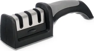 Produktbild von MESSERSCHÄRFER 3 Stufen manuell Messerschleifer Schleifstein Handschleifer Messer Schärfer 85